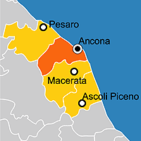 Mappa B&B Provincia di Ancona