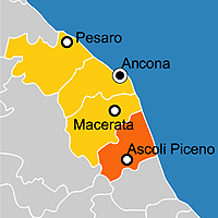 Mappa B&B Provincia di Ascoli Piceno