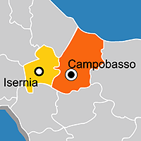 Mappa B&B Provincia di Campobasso
