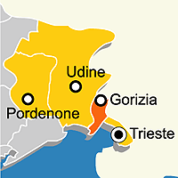 Mappa B&B Provincia di Gorizia