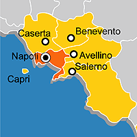 Mappa B&B Provincia di Napoli