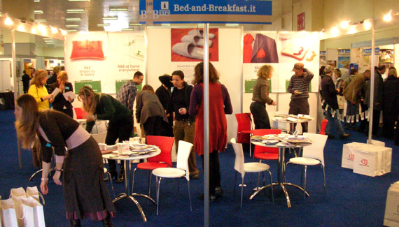 Lo Stand di www.bed-and-breakfast.it al B&B Expo