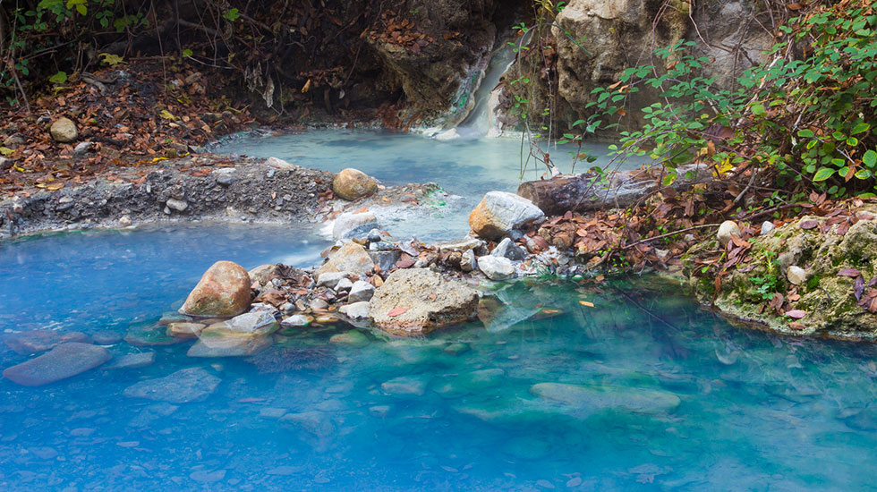 Free thermal springs Italy