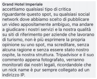 La comunicazione delle strutture ricettive e ristorative - Immagine 41