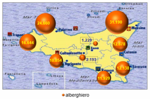 Uno studio ed un'analisi dell'offerta ricettiva dei bed & breakfast in Sicilia - Immagine 8